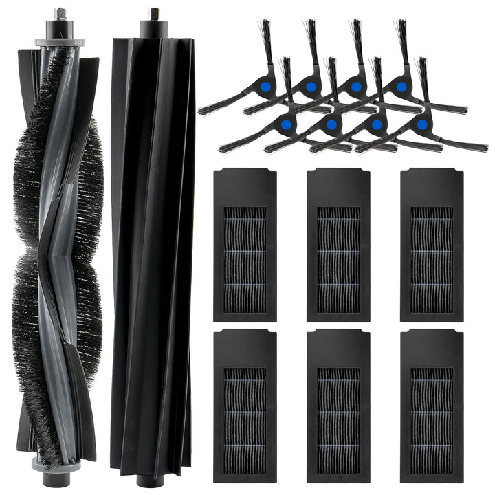 (16 Stück) X2 Omni Zubehör Set Ersatzteil für ECOVACS DEEBOT X2 Omni, X2 Pro, X2 Roboter Staubsauger