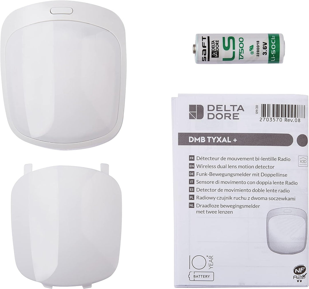 Delta Dore Tyxal + - Infrarot-Bewegungsmelder Doppellinse DMB Tyxal +