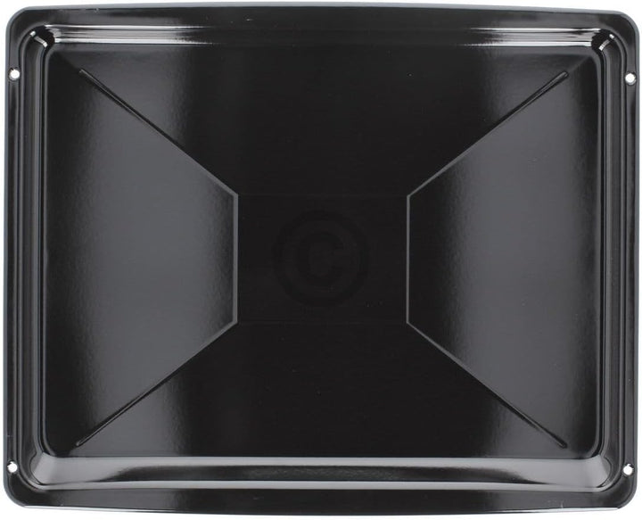 Backblech kompatibel mit beko 219440110 emailliertes Blech für Backofen kompatibel mit Whirlpool 482