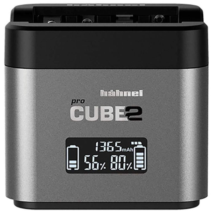 Hähnel ProCube 2 Nikon Doppel-Ladegerät für 4 Mignon-Akkus oder 2 Li-Ionen-Akkus vom Typ Nikon EN-EL