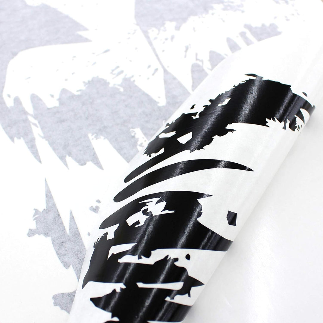 Finest Folia Skull Alien Monster Aufkleber Sticker Auto Boot Motorrad Caravan Dekor KX040 (Schwarz M