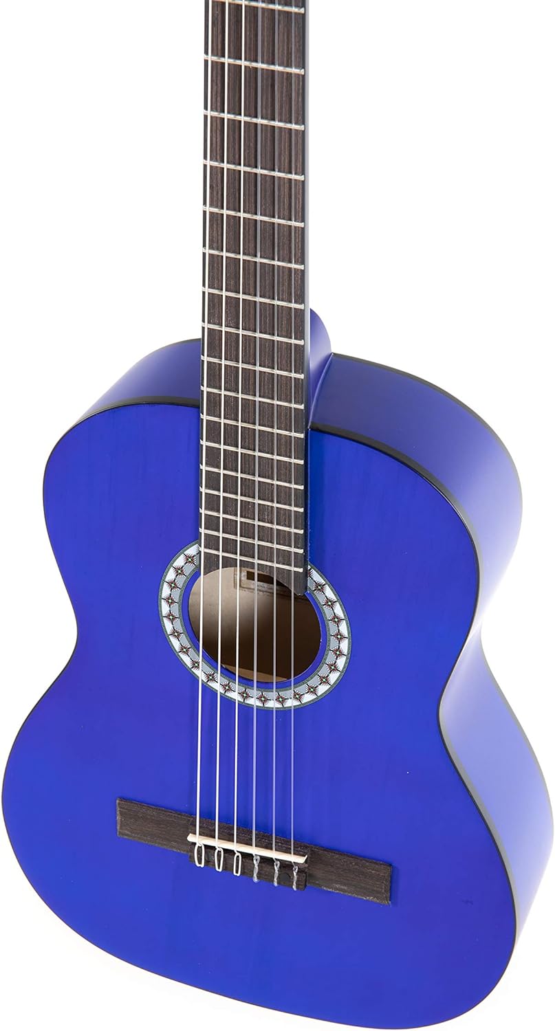 GEWA Konzertgitarre BASIC 1/2 transparent blau - PS510125 - ***NEU***, 1/2 transparent blau