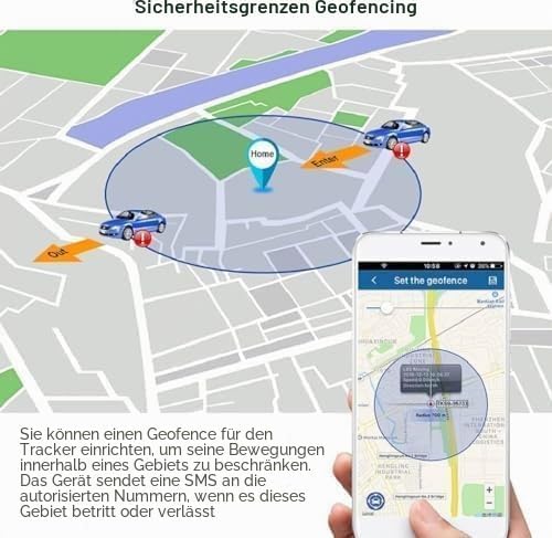 TKMARS 4G GPS Tracker Ohne ABO Auto GPS Tracker 90 Tage Standby-Zeit, Starke Magnetische Wasserdicht
