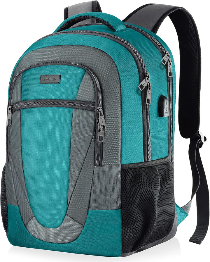 BIKROD Rucksack Herren und Damen, Schulrucksack Jungen Mädchen Teenager, Wasserdicht Rucksack | 15.6
