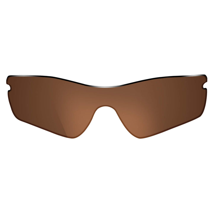 ThunderClap Polycarbonat Ersatzgläser für Oakley Radar Path Sonnenbrillen Braun-anti-beschlag, Braun