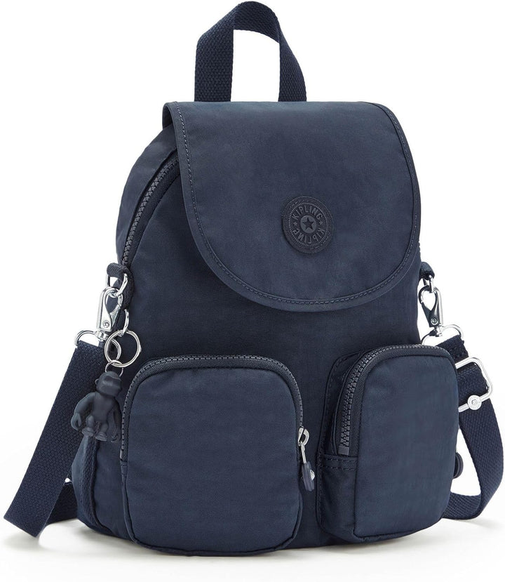 Kipling Damen Firefly Up BACKPACKS, Blue Blau 2, 14x22x31 cm EU Blue Bleu 2, Blue Bleu 2