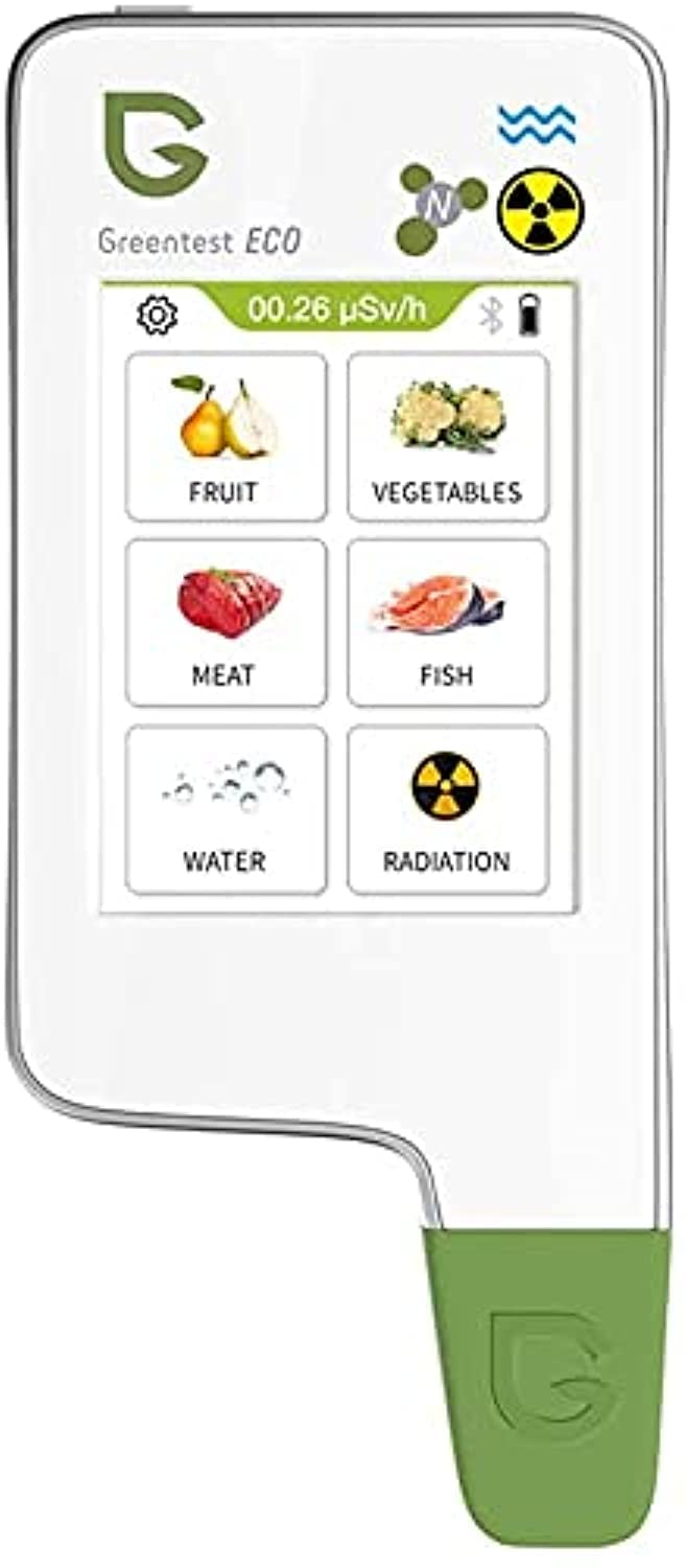 Greentest 6971136001855 PRO 3-in-1 Eco 5, Innovatives Messgerät zur Messung von Nitraten Weiss