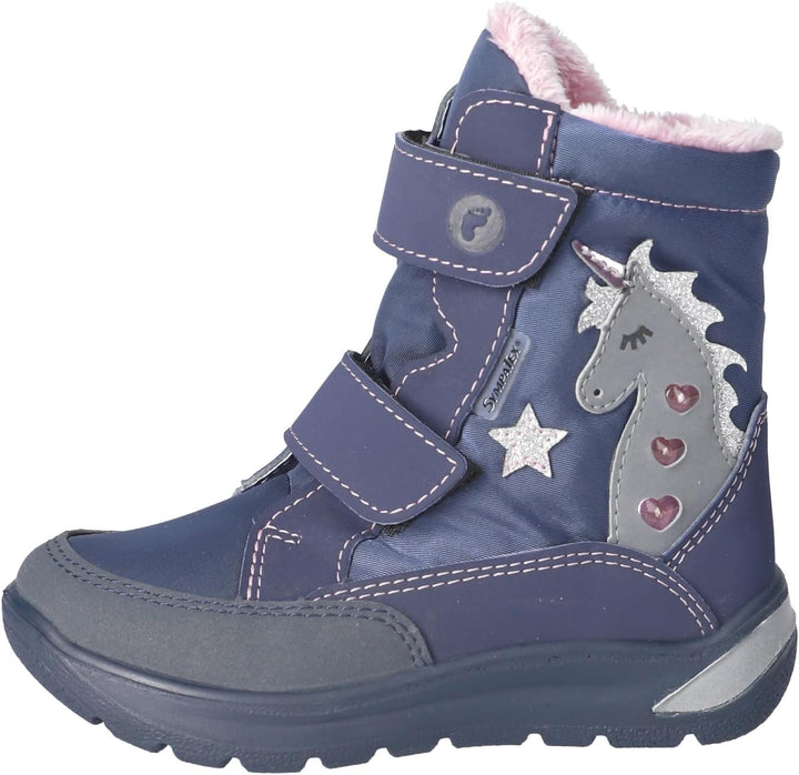 RICOSTA Mädchen Stiefel Annika, Kinder Boots, Weite: Mittel, lose Einlage, Sympatex, Blinklicht 25 E