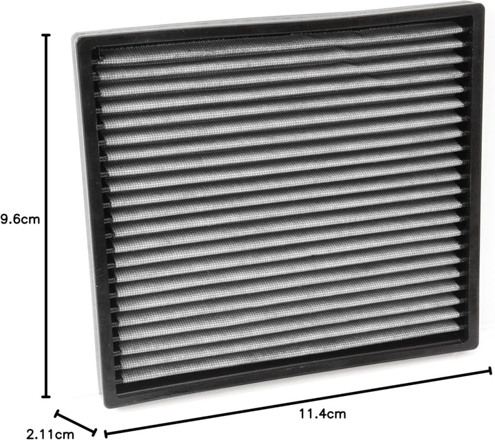 K&N VF2016 KFZ Innenraumluftfilter, Weiss KN VF2016 Luftfilter, KN VF2016 Luftfilter