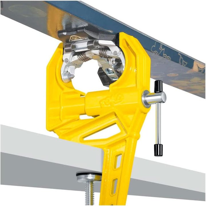 Toko Reparatur Tool Ski Vise Race Gelb, Gelb