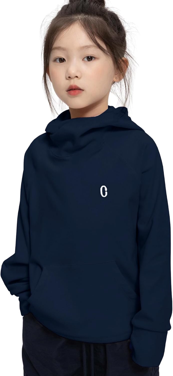 Rolanko Mädchen Hoodies Fleece Sweatshirts Langarm Gemütlicher Leichter Kapuzenpullover Oberteile mi