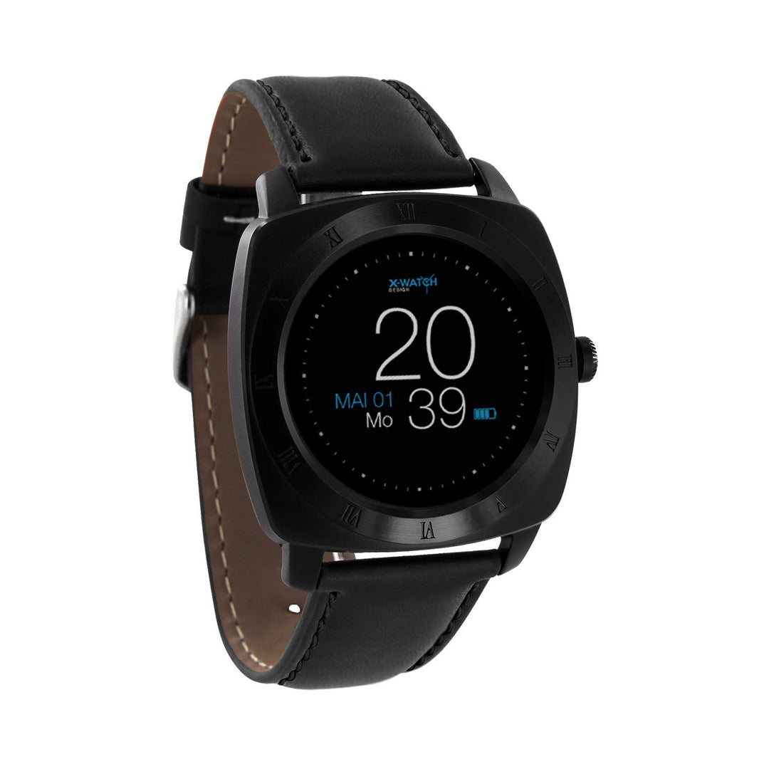 X-WATCH 54006 Smartwatch NARA XW PRO BLACK CHROME Herren Smartwatch NARA Black Chrome, NARA Black Ch