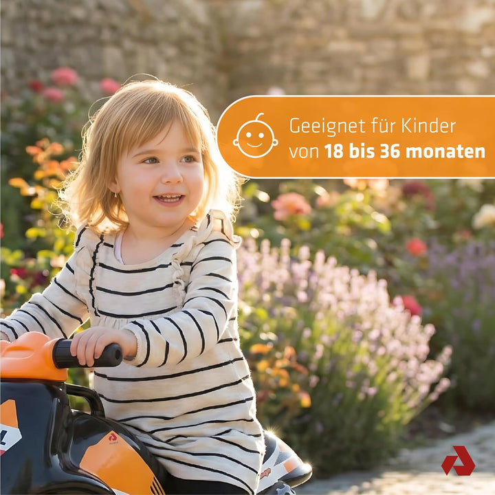 INJUSA - Moto Laufrad Neox Repsol, Ride-On für Kinder von 18 Monaten bis 3 Jahren, mit breite Kunsts