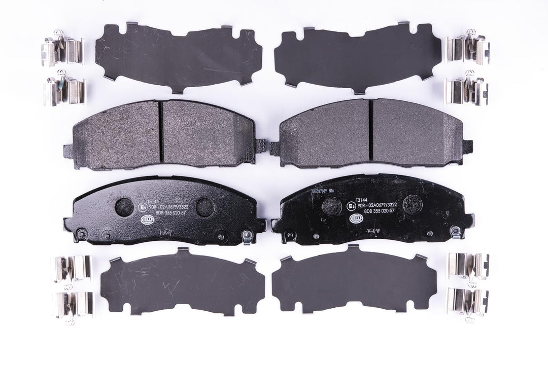 HELLA PAGID 8DB 355 020-571 Bremsbelagsatz - T3144 - Dicke/Stärke: 18.1mm - Bremssystem: Akebono - m