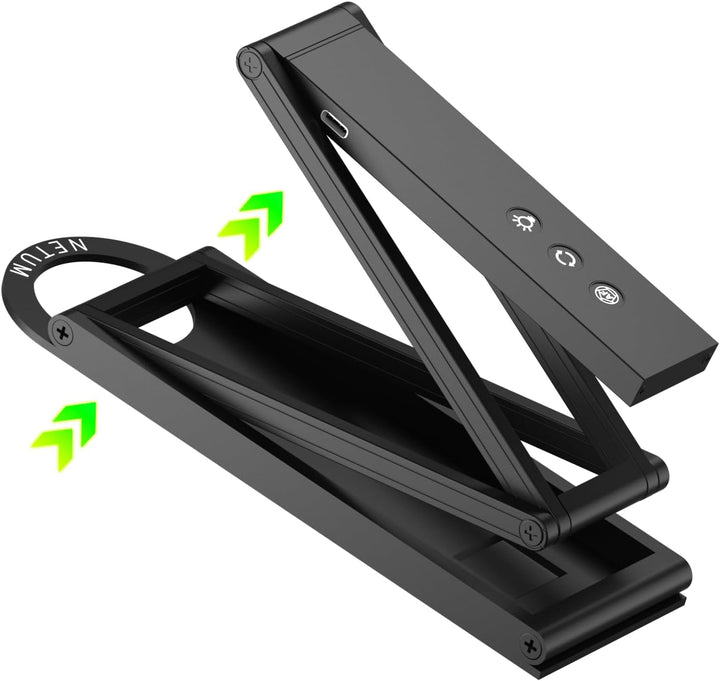 NETUM Dokumentenkamera & Webcam 4K mit Mikrofon USB Visualizer 3-Stufen Touch LED Autofokus Bild Inv