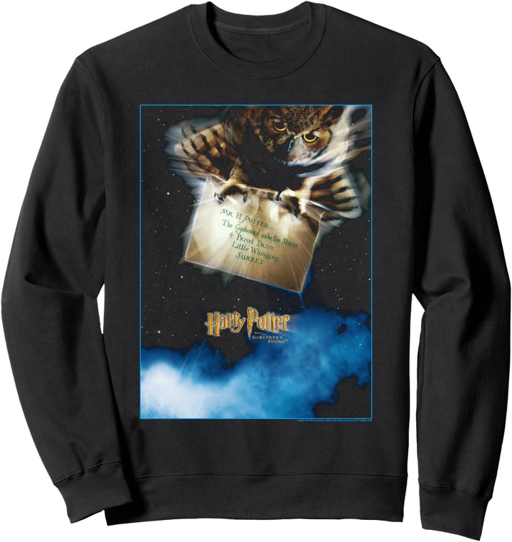 Harry Potter Owl Poster Sweatshirt