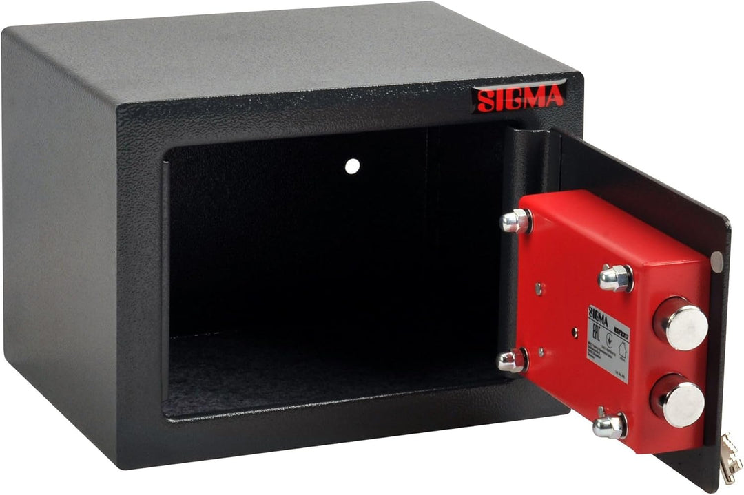 Sigma Minitresor KSF 2317, 17 x 23 x 17 cm, mit Schloss, 3,9 kg
