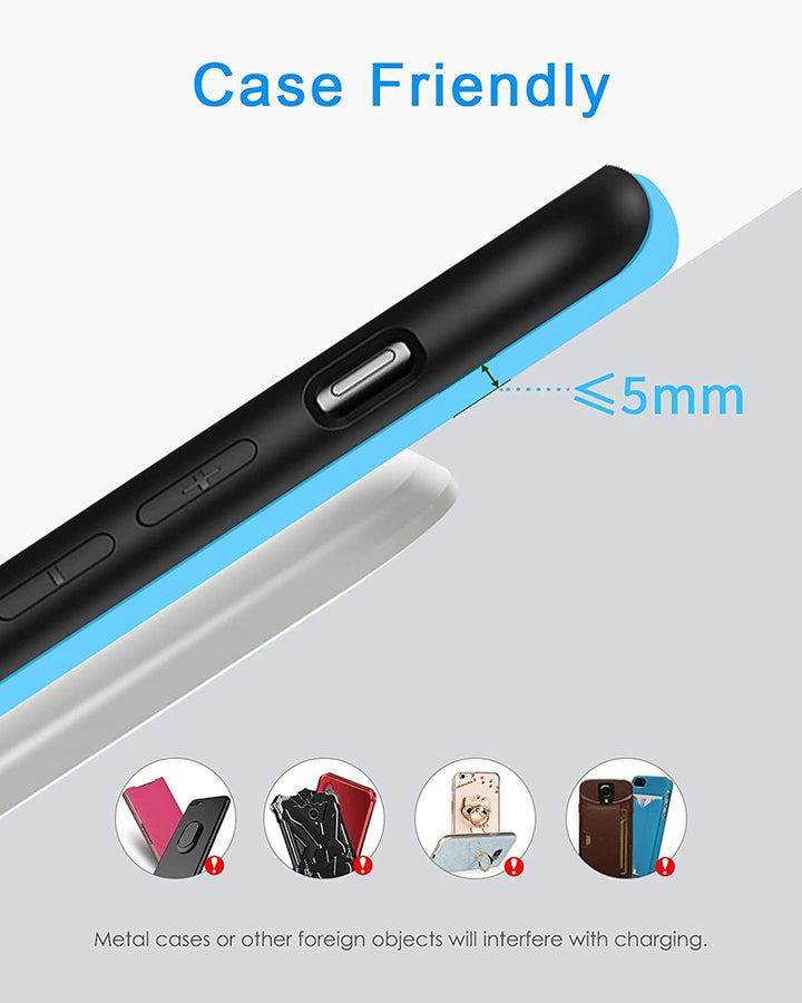 NANAMI Fast Wireless Charger, 15W Induktive Ladestation für Samsung Galaxy S26/S25/S24/S23/S22/S22+/
