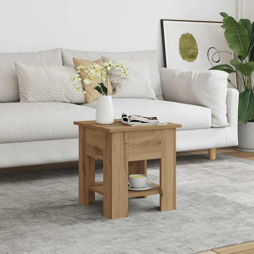 vidaXL Couchtisch, Beistelltisch mit Stauraum, Kaffeetisch Sofatisch für Wohnzimmer, Wohnzimmertisch