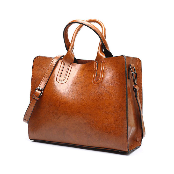 DEERWORD Damen Henkeltaschen Damenhandtaschen Frau Handtaschen Klein PU-Leder Tote Schultertaschen B