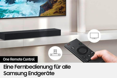 Samsung HW-C410G 2.0-Kanal C-Soundbar, Integrierter Subwoofer, Surround Sound Expansion, One Remote