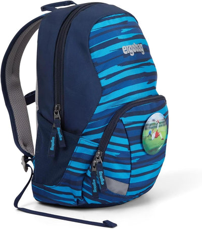 ergobag Unisex Kinder Ease Large Kids Backpack Rucksack Einheitsgrösse Bärt - Blau, Einheitsgrösse B