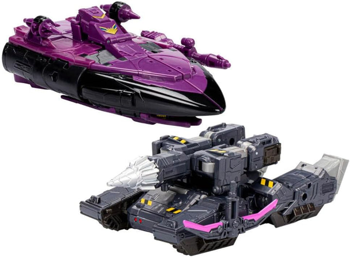 Transformers Legacy Evolution Humble Origins 2er-Pack Senator Shockwave (17,5 cm) & Data Clerk Orion