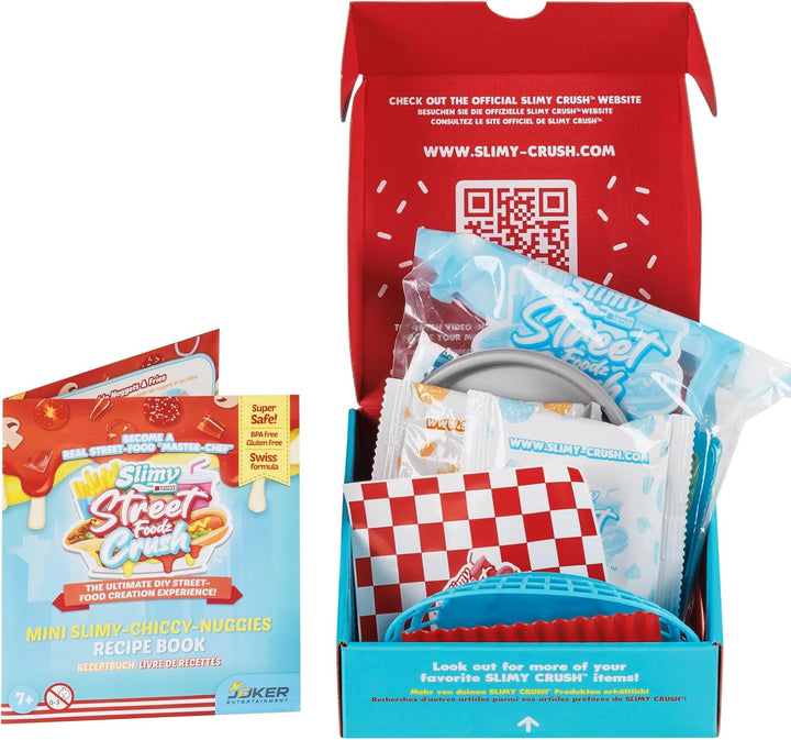 Slimy Street Foodz Crush - Mini Chiccy Nuggies, Slime und Knete Kreativ-Set, Backspiel zum selber Mi