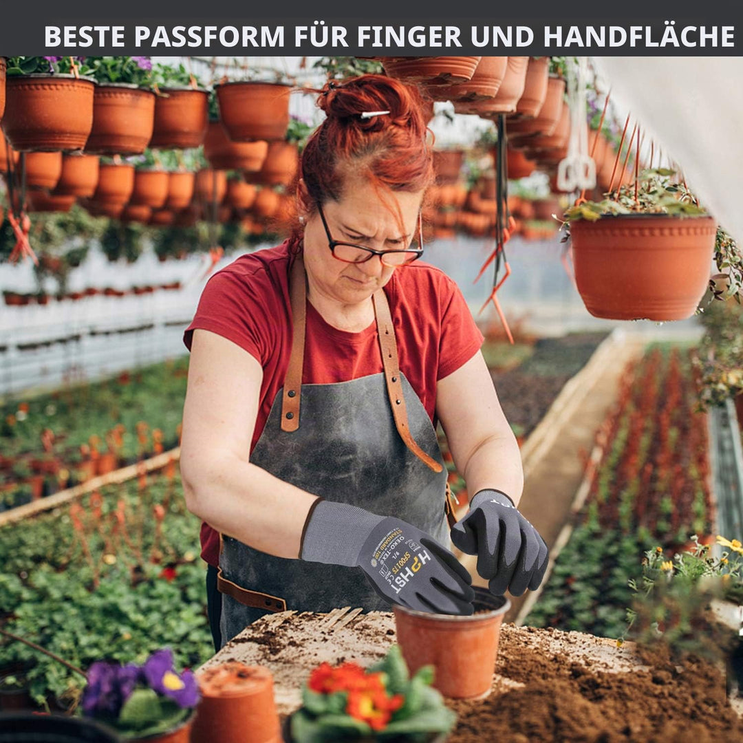 Arbeitshandschuhe - HPHST SF001TS Handschuhe 12 Paar Montagehandschuhe für Damen und Herren Gloves E
