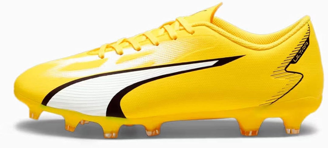 PUMA Herren Ultra Play Fg/Ag Fussballschuh 44 EU Gelb Schwarz Yellow Blaze Puma White Puma Black, 44