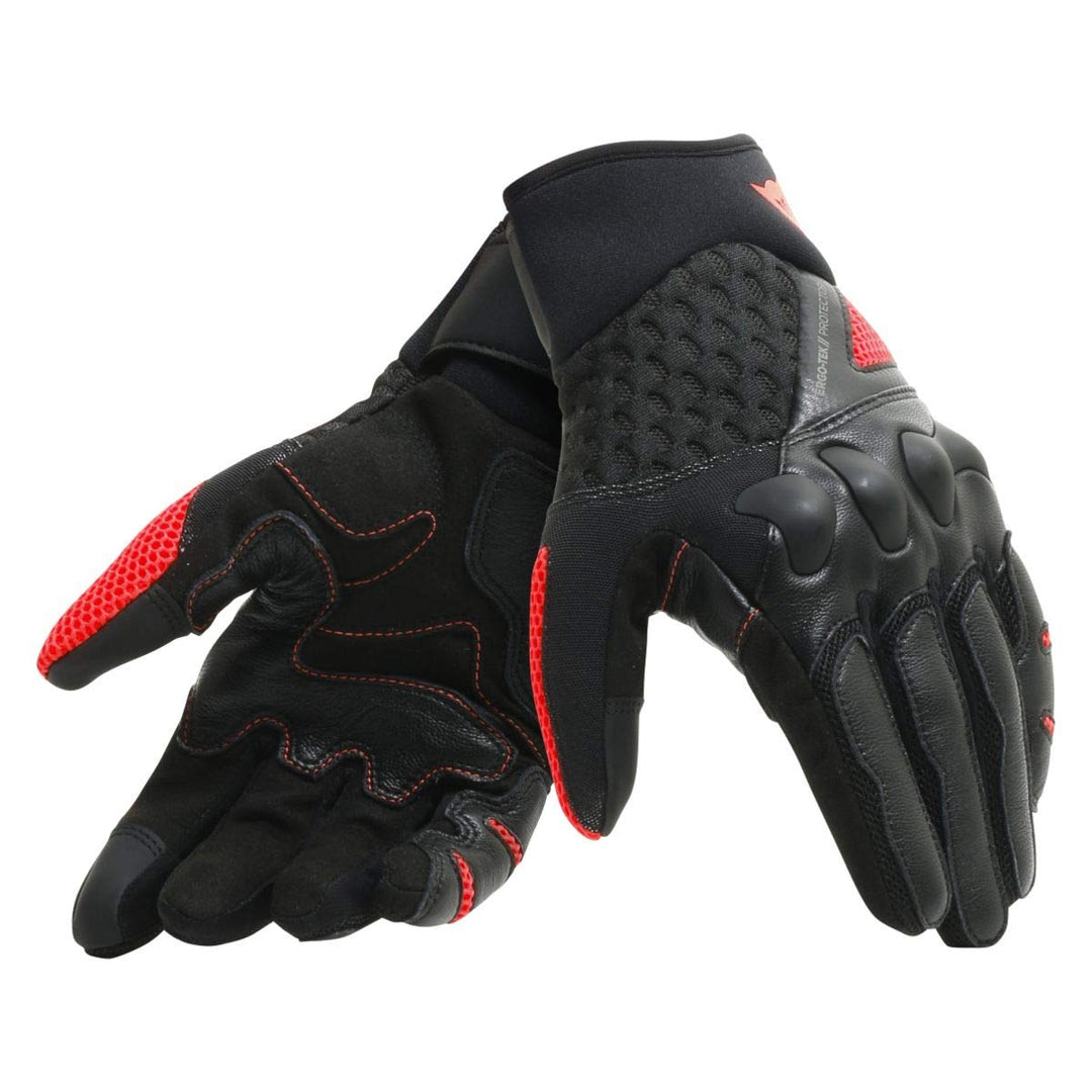 Dainese X-Moto Unisex Gloves XL BLACK/FLUO-RED, XL BLACK/FLUO-RED