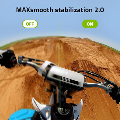 Lamax W10.1 Real 4K 60 fps Action Cam mit Stabilisierung MAXsmooth 2.0, Unterwasserkamera, Camcorder