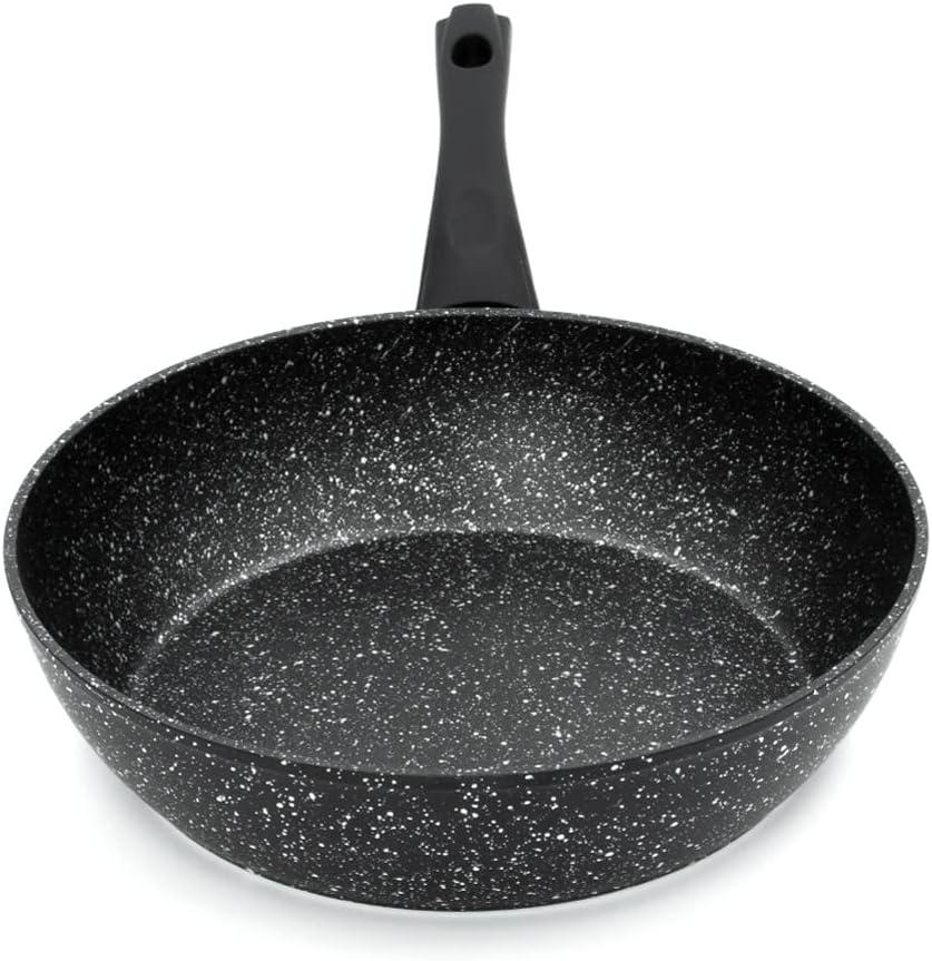 Blackmoor Home 66919 66199 Sauteuse aus geschmiedetem Aluminium, 28 cm, Schwarz Schwarz 28cm Saute P