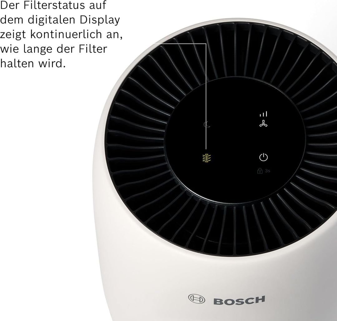 Bosch Original Air 500 Filter für Luftreiniger - Ersatzfilter mit HEPA Filterschicht - 2-in-1, mit V