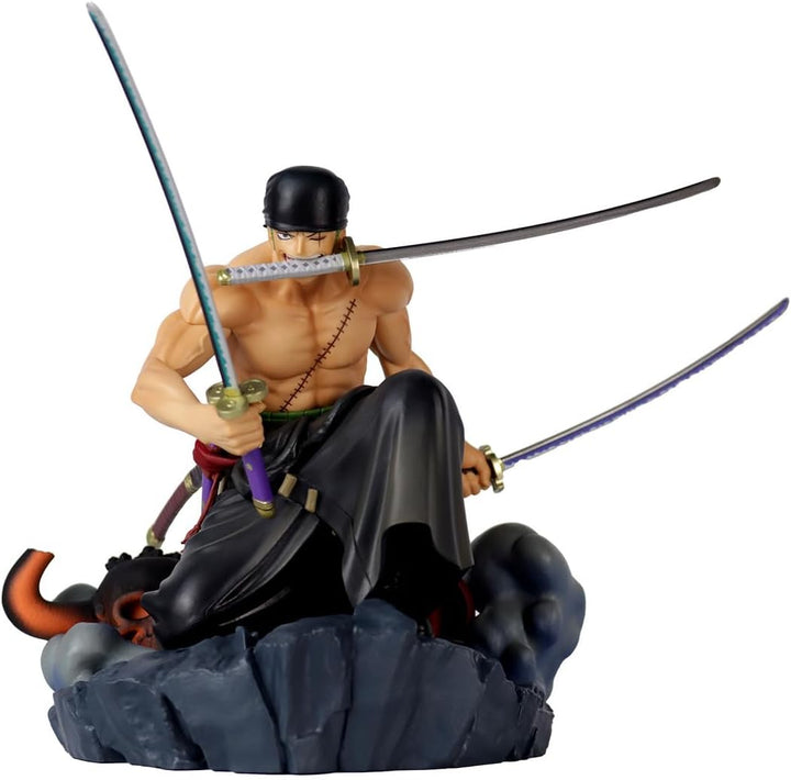 One Piece Actionfigur Roronoa Zoro Dioramatic The Brush aus Kunststoff, von Bandai.