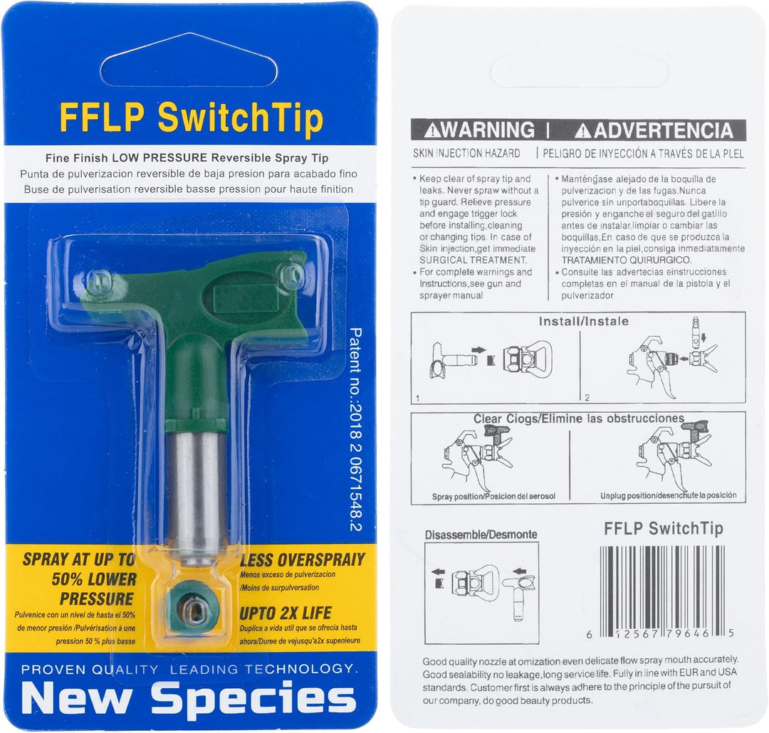 FFLP 310 Sprühdüse – Niederdruck Airless Düse für Beize, Lacke, Öle | 25cm Sprühbreite, 345bar | 50°