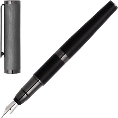 Hugo Boss Schreibset HPFP105J (Füllfederhalter & Schreibmappe A4) | Geschenkbox