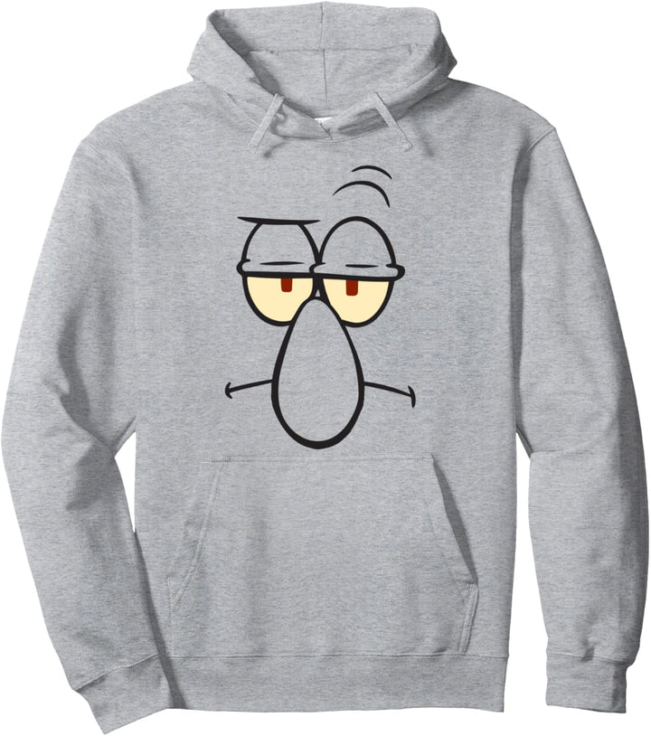 SpongeBob Schwammkopf Squidward grosses Gesicht Pullover Hoodie