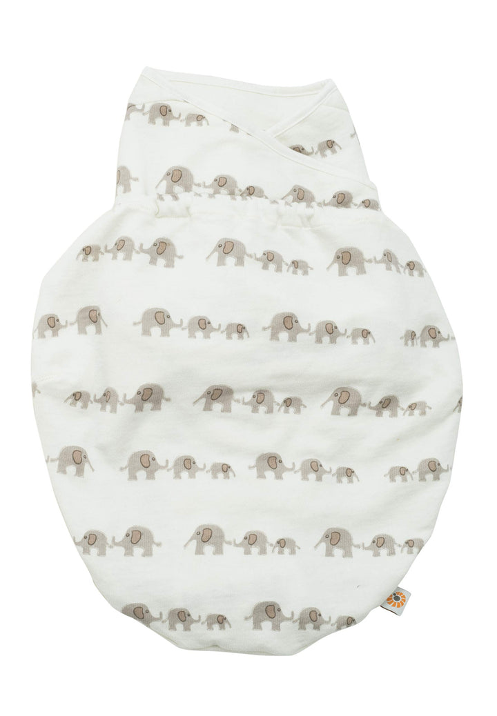 Ergobaby Pucksack Baby 0-3 Monate Baumwolle, Puck Baby Schlafsack Ganzjahres Pucktuch Swaddler, 48-6