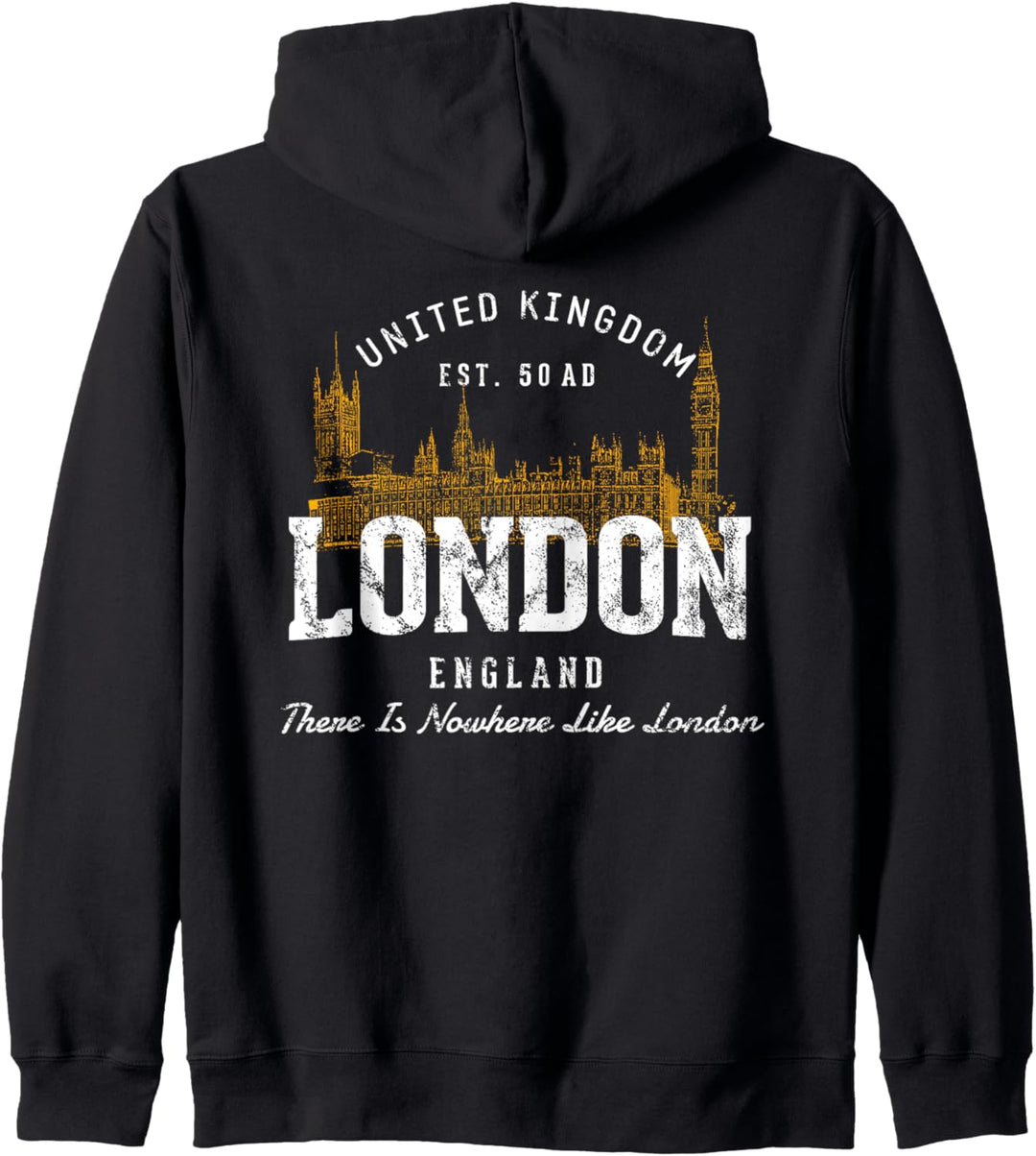 England Urlaub Souvenir Vintage London Kapuzenjacke