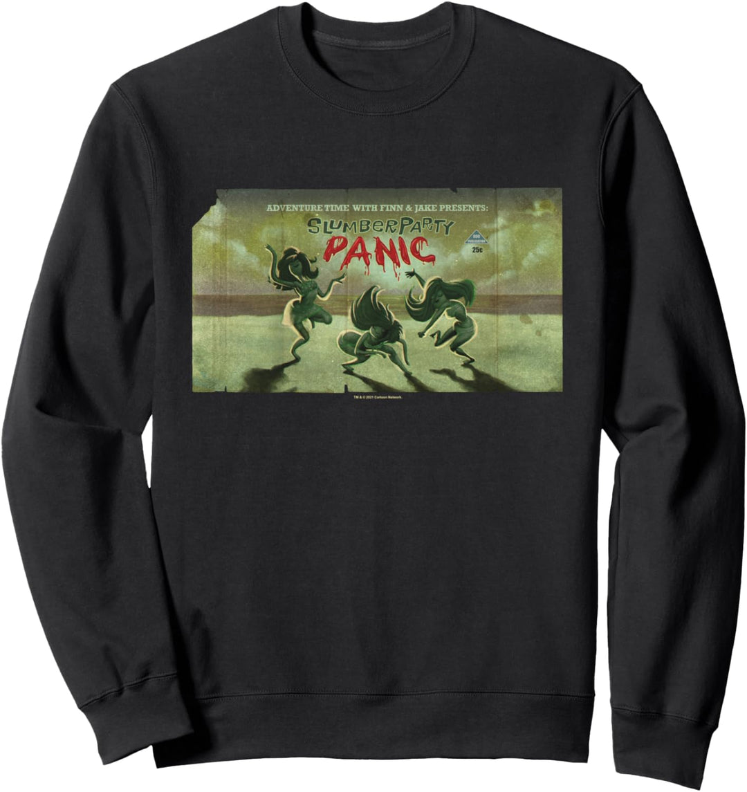 Adventure Time Slumber Party Panic Card Sweatshirt