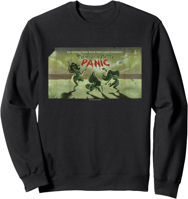 Adventure Time Slumber Party Panic Card Sweatshirt