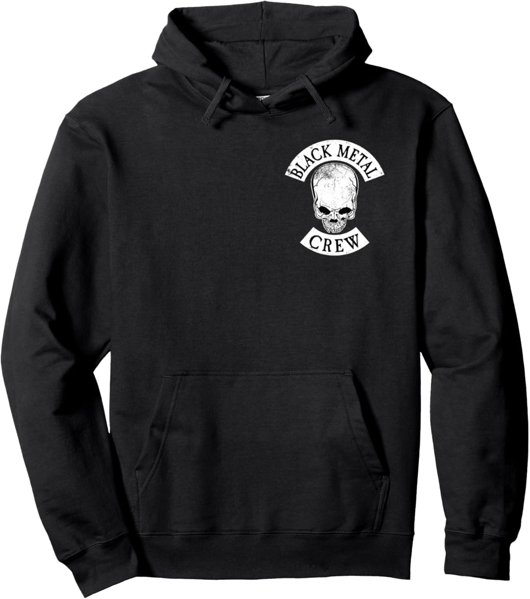 Black Metal Crew I Black Metal Pullover Hoodie