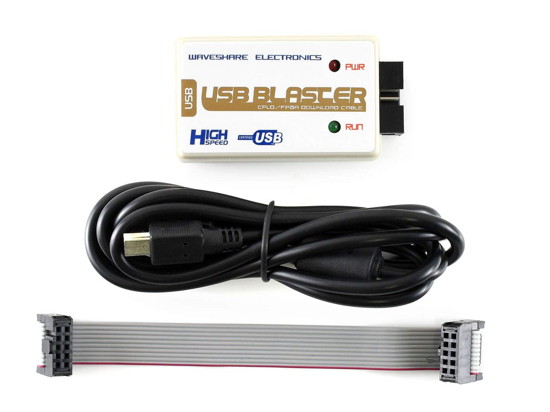 Waveshare USB Blaster V2 Download Cable, a High-Speed FT245+CPLD Solution, Compatible with USB Blast
