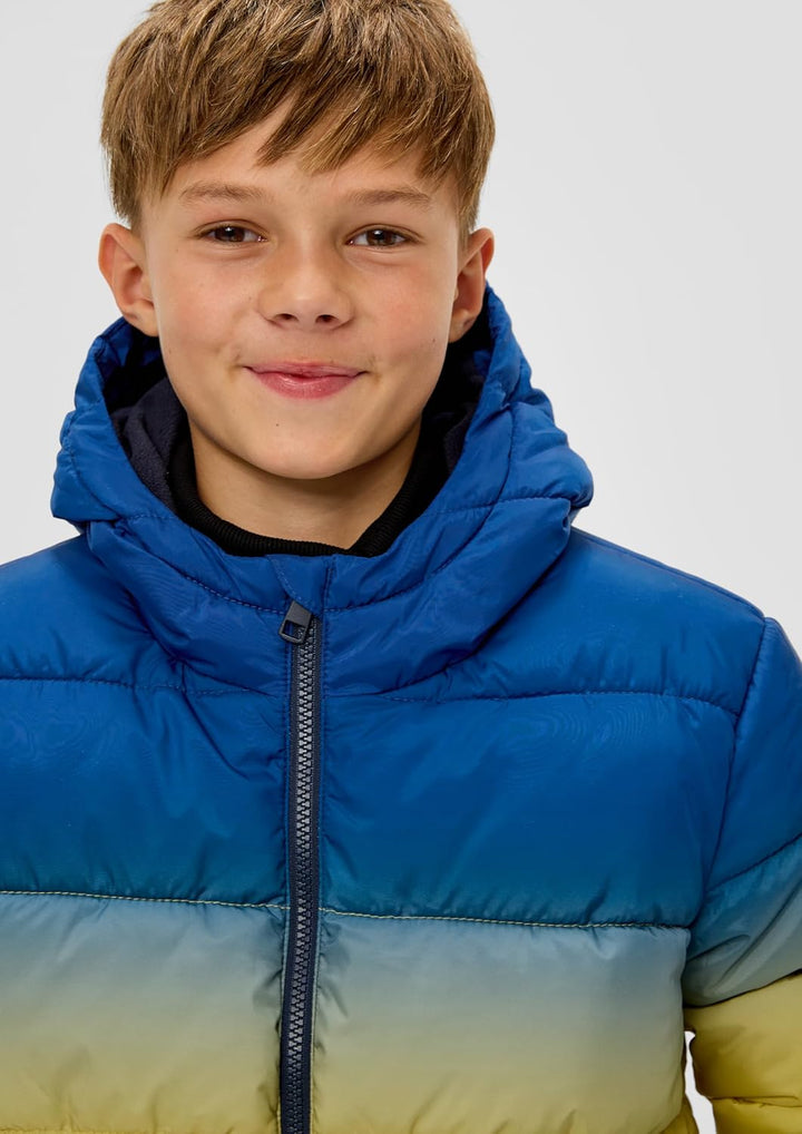 s.Oliver Steppjacke mit Farbverlauf, BLUE GREEN