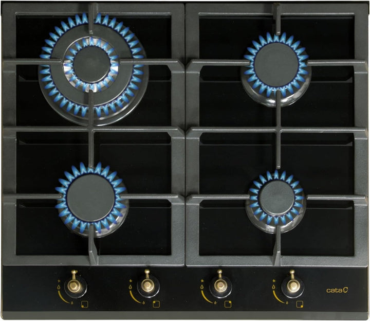 CATA ENCIMERA RCI631BK Gas 08028403 Gaskochfeld, RCI 631 schwarz