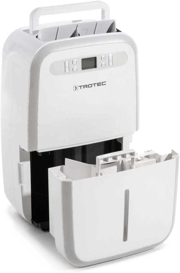 TROTEC Luftentfeuchter elektrisch TTK 95 E – Leistung 30 L/Tag – Fläche 90 m² - 230 m³ – mit Autoabs