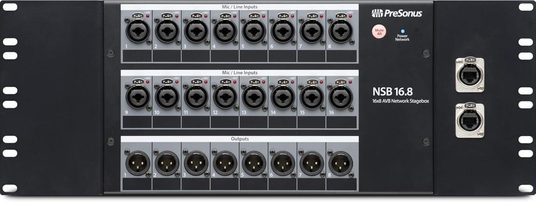 PreSonus NSB 16.8 Stagebox Rack Kit NSB 16.8 Montagesatz, NSB 16.8 Montagesatz