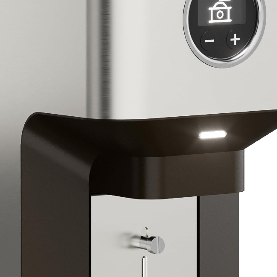 LELIT William PL72 Kaffeebohnenmühle mit flachem Mahlgrad - Mit LCC zur Regulierung der Mahldauer -