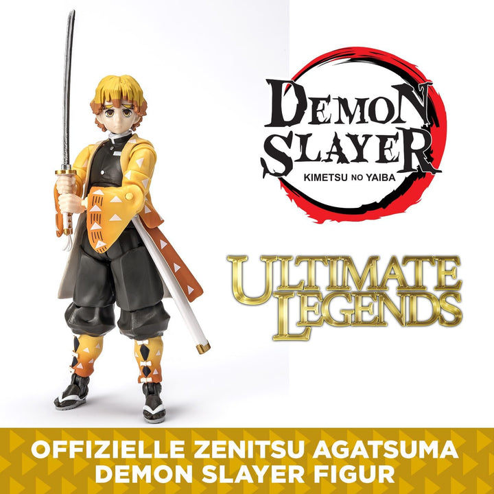 BANDAI - Ultimate Legends HD - Actionfigur Demon Slayer 12 cm - Zenitsu Agatsuma - Offizielle Demon